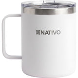TAZA NATIVO KOETI P/ CAFÉ - 350ML - BLANCO