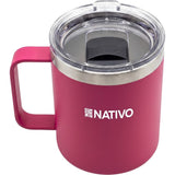 TAZA NATIVO KOETI P/ CAFÉ - 350ML - FUCSIA