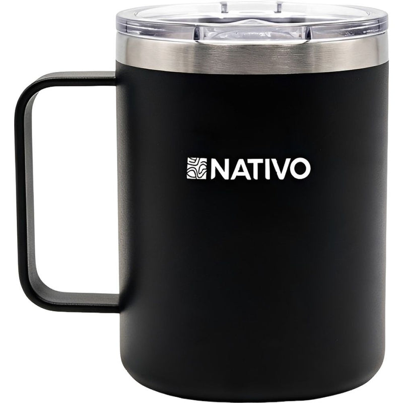 TAZA NATIVO KOETI P/ CAFÉ - 350ML - NEGRO