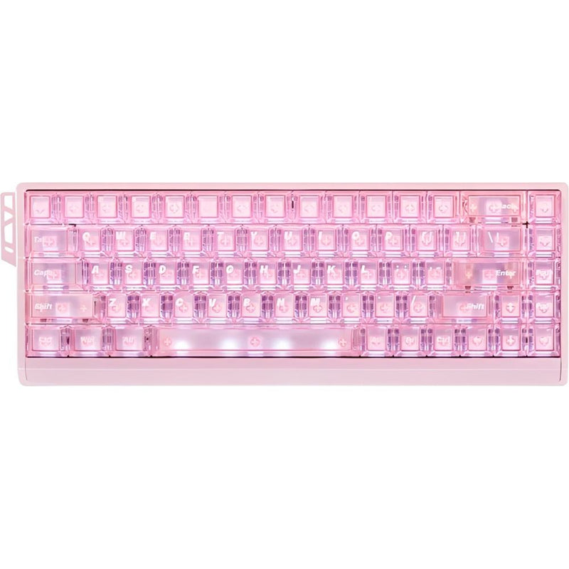 TECLADO MECANICO ATK 68RX RGB/68%/8K/RAPID TRIGGER/MAGNETIC WOLF SW/PINK