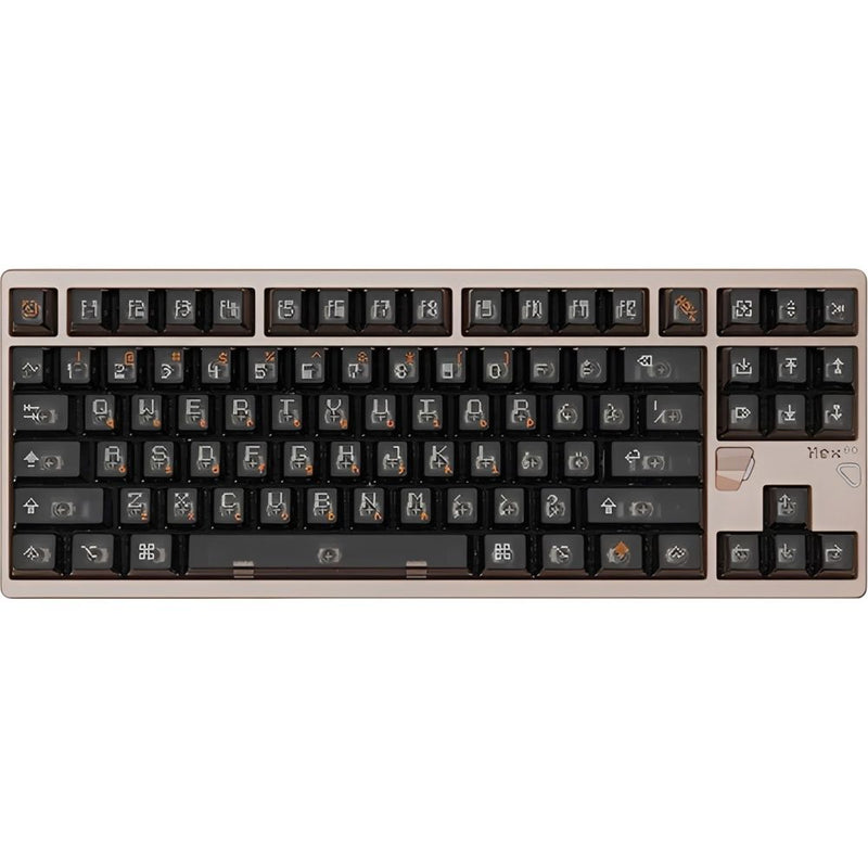 TECLADO MECANICO ATK HEX80 RGB/80%/8K/RAPID TRIGGER/MAGNETIC OWLAB TI SW/SANDGOLD