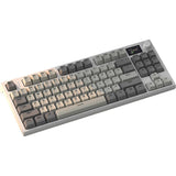 TECLADO MECANICO WIRELESS ATTACK SHARK K86 RGB/80%/TRI-MODE/SW(LINEAR)BUSINESS-GRAY/BLUE/WS