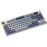 TECLADO MECANICO WIRELESS ATTACK SHARK K86 RGB/80%/TRI-MODE/SW(LINEAR)/LAVENDER BLUE/WS