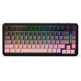 TECLADO MECANICO WIRELESS ATTACK SHARK M86 RGB/75%/TRI-MODE/SW(LINEAR)/BLACKBERRY