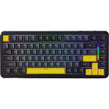 TECLADO MECANICO WIRELESS ATTACK SHARK M86 RGB/75%/TRI-MODE/SW(LINEAR)/STAR BLACK