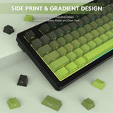 TECLADO MECANICO WIRELESS ATTACK SHARK M87 PRO V2 RGB/80%/TRI-MODE/SW(LINEAR)GREEN TEA