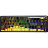 TECLADO MECANICO WIRELESS ATTACK SHARK X65PRO HE RGB/60%/8K/RAPID TRIGGER/ MAGNETIC SW/BLACK