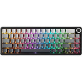TECLADO MECANICO WIRELESS ATTACK SHARK X66 RGB/65%/TRI-MODE/SW(LINEAR)/MOONLIGHT