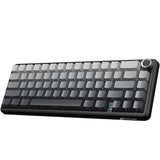 TECLADO MECANICO WIRELESS ATTACK SHARK X66 RGB/65%/TRI-MODE/SW(LINEAR)/MOONLIGHT