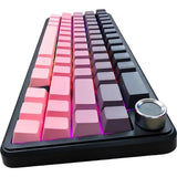 TECLADO MECANICO WIRELESS ATTACK SHARK X66 RGB/65%/TRI-MODE/SW(LINEAR)/BLACKBERRY