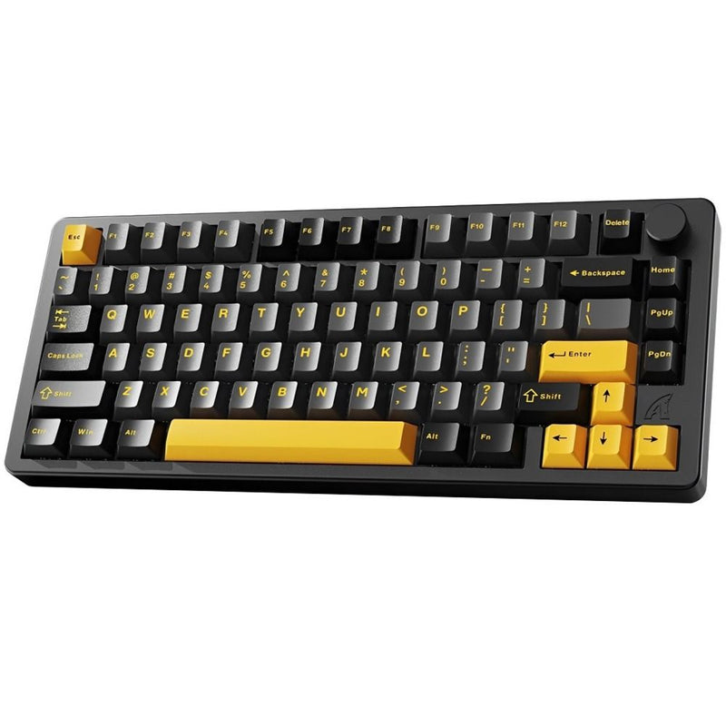 TECLADO MECANICO WIRELESS ATTACK SHARK X86 RGB/75%/TRI-MODE/SW(LINEAR)/STAR BLACK