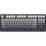 TECLADO MECANICO WIRELESS ATTACK SHARK X87 RGB/80%/TRI-MODE/SW(LINEAR)/MOONLIGHT