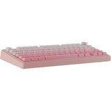 TECLADO MECANICO WIRELESS AULA F75 PRO RGB/75%/DREAM SAKURA SW(LINEAR)/ING/GRADIENT PINK