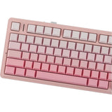 TECLADO MECANICO WIRELESS AULA F75 PRO RGB/75%/DREAM SAKURA SW(LINEAR)/ING/GRADIENT PINK