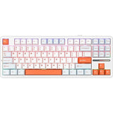 TECLADO MECANICO WIRELESS AULA F87PRO RGB/80%/V3 NIMBUS SW(LINEAR)/ING/SUNSET COAST