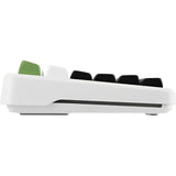 TECLADO MECANICO WIRELESS AULA F87 RGB/80%GRAY WOOD SW(LINEAR)/ING/WHITE/BLACK/GREEN