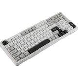 TECLADO MECANICO WIRELESS AULA F99 RGB/96%/V3 GRAY WOOD SW(LINEAR)/ING/LIGHT GREY/WHI/DARK G