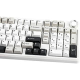 TECLADO MECANICO WIRELESS AULA F99 PRO RGB/96%/STAR VECTOR SW/ING/LIGHT GREY/WHITE/DARK GREY