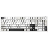 TECLADO MECANICO WIRELESS AULA F99 PRO RGB/96%/STAR VECTOR SW/ING/LIGHT GREY/WHITE/DARK GREY