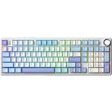 TECLADO MECANICO WIRELESS AULA F99 PRO RGB/96%/STAR VECTOR SW/ING/LIGHT BLUE/WHI/DARK PURPLE