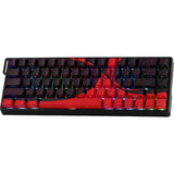 TECLADO MECANICO AULA WIN68HE MAX RGB/65%/8K/YONGCHUN MAGNETIC SW/BLACK/RED