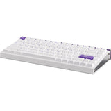 TECLADO MECANICO WIRELESS AULA HERO 84 HE 8K RGB/75%/PLUTO MAGNETIC SW/WHITE/PURPLE