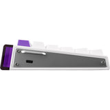 TECLADO MECANICO WIRELESS AULA HERO 84 HE 8K RGB/75%/PLUTO MAGNETIC SW/WHITE/PURPLE