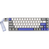 TECLADO MECANICO AULA WIN68HE MAX RGB/65%/8K/YONGCHUN MAGNETIC SW/WHITE/GRAY/BLUE