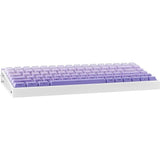 TECLADO MECANICO WIRELESS AULA HERO 84 HE 8K RGB/75%/URANUS MAGNETIC SW/WHITE/PURPLE