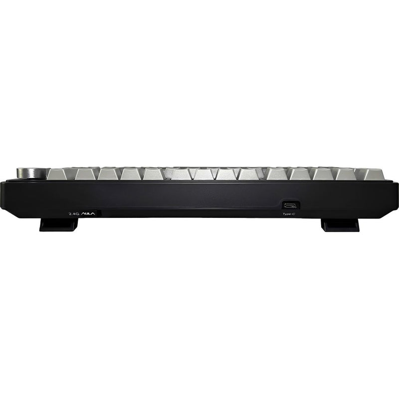 TECLADO MECANICO WIRELESS AULA S75 PRO RGB/75%/STAR VECTOR SW(LINEAR)/ING/GRADIENT GREY