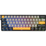 TECLADO MECANICO WIRED AULA WIN60HE MAX RGB/60%/8K/YONGCHUN MAGNETIC SW/DARK GREY/YELL