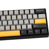 TECLADO MECANICO WIRED AULA WIN60HE MAX RGB/60%/8K/YONGCHUN MAGNETIC SW/DARK GREY/YELL