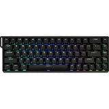 TECLADO MECANICO AULA WIN68HE RGB/65%/8K/YONGCHUN MAGNETIC SW BLACK