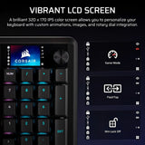 TECLADO MÉCANICO GAMER CORSAIR CORE VANGUARD PRO 96 USB RGB BLACK CH-91E911G-NA 152610