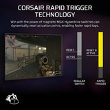 TECLADO MÉCANICO GAMER CORSAIR CORE VANGUARD PRO 96 USB RGB BLACK CH-91E911G-NA 152610