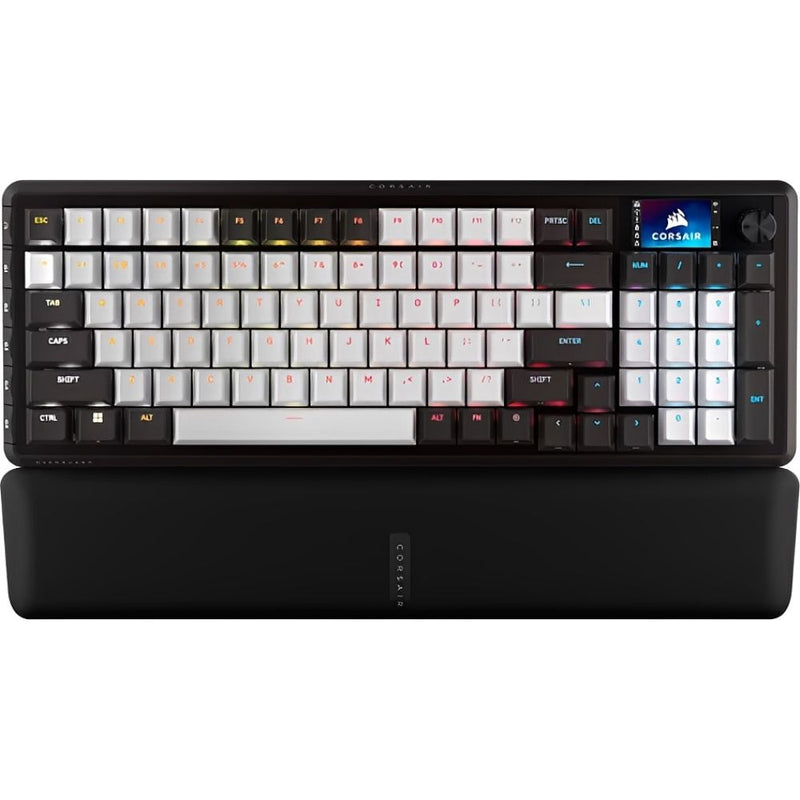 TECLADO MECANICO GAMER CORSAIR CORE VANGUARD PRO 96 USB RGB BLACK/WHITE CH-91E911E-NA