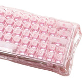 TECLADO MECANICO GRAVASTAR MERCURY V60 RGB/60%/8K/RAPID TRIGGER/MAGNET SW/CRYSTAL PINK