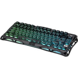TECLADO MECANICO GRAVASTAR MERCURY V75 RGB/75%/8K/RT/MAGNET SW/STEALTH BLACK