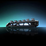 TECLADO MECANICO GRAVASTAR MERCURY V75 RGB/75%/8K/RT/MAGNET SW/STEALTH BLACK