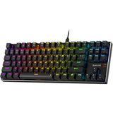 TECLADO MECANICO REDRAGON DHARMA TKL K660 RGB/80%/RED SWITCH/ING/BLACK 141865