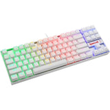TECLADO REDRAGON KUMARA K552W-RGB SWITCH BLUE RGB INGLES/WHITE 144747