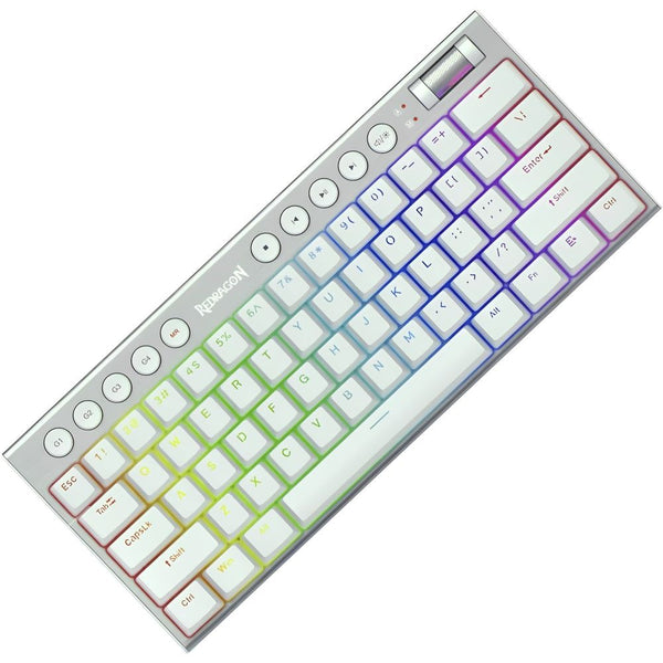 TECLADO MECANICO REDRAGON HORUS MINI K632W-RGB-PRO 60% RED SWITCH/ING/WHITE