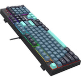 TECLADO REDRAGON SURARA K582GBG RGB SWITCH RED INGLES/BLACK/BLUE