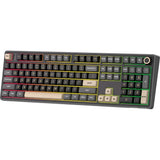 TECLADO MECANICO ROYAL KLUDGE RK R108 RGB/100%/SNOWFALL SW/ING/PHANTOM