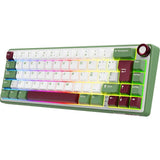 TECLADO MECANICO ROYAL KLUDGE R65 RGB/60%/CHARTREUSE SWITCH(LINEAR)/ESP/GREENSAND