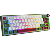 TECLADO MECANICO ROYAL KLUDGE R65 RGB/60%/CHARTREUSE SWITCH(LINEAR)/ESP/GREENSAND