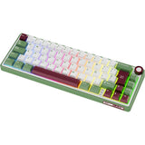 TECLADO MECANICO ROYAL KLUDGE R65 RGB/60%/CHARTREUSE SWITCH(LINEAR)/ESP/GREENSAND