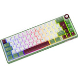 TECLADO MECANICO ROYAL KLUDGE R65 RGB/60%/CHARTREUSE SWITCH(LINEAR)/ESP/GREENSAND