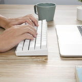 TECLADO MECANICO WIRELESS ROYAL KLUDGE RK61 RGB/60%/HOTSWAP/TRI MODE/RED SWITCH(LINEAR)/WHIT 126868