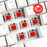 TECLADO MECANICO WIRELESS ROYAL KLUDGE RK61 RGB/60%/HOTSWAP/TRI MODE/RED SWITCH(LINEAR)/WHIT 126868